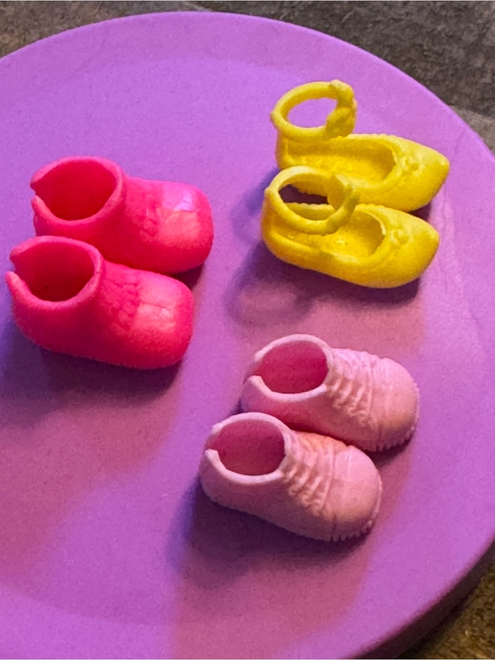 Mattel Barbie Chelsea shoes 3 pair